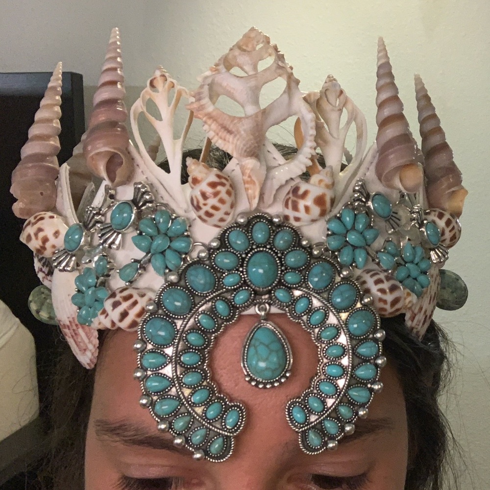 Halloween Sea Shell Crown